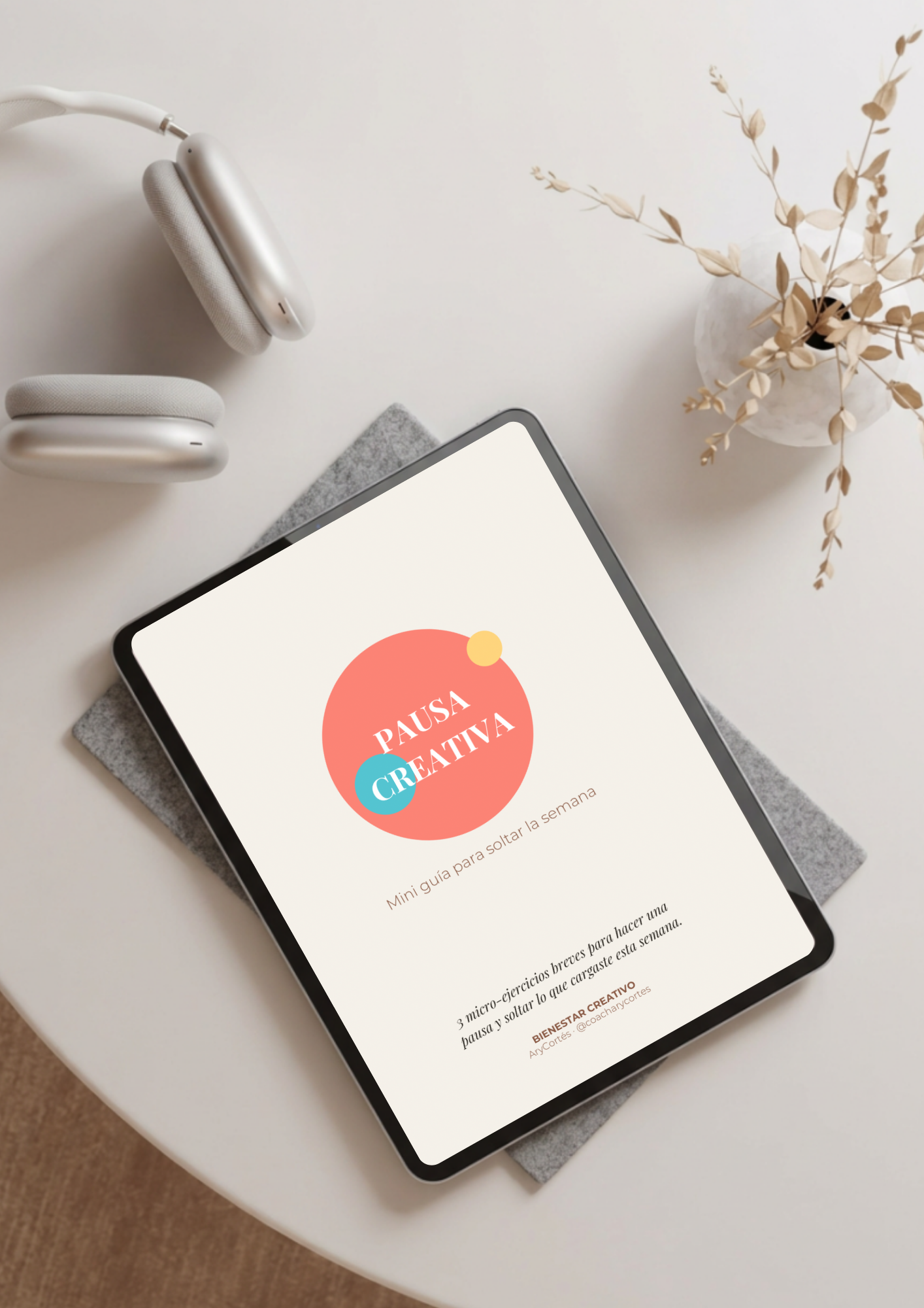 Pausa Creativa: Mini Guía para Soltar la Semana